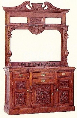 Code: HL 114-M Name: Side Board Size: W=150 x D=50 x H=240 cm Wood: Solid Mahogany wood.﻿